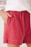 Mila Short, RED WHITE CHECK - alternate image 4