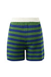 Mara Textured Knit Short, BASIL STRIPE - example image 3