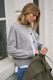 Pippa Long Sleeve Knit Cardi, GREY MARLE - alternate image 6
