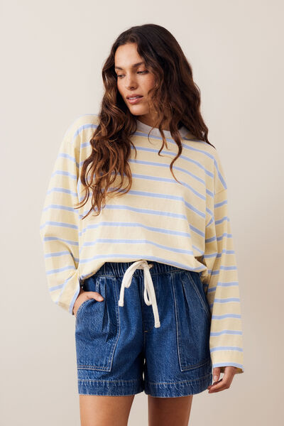 Darcy Relaxed Everyday Short, FRESH INDIGO