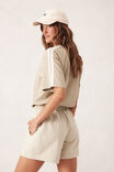 Classic Terry Short, MATCHA FINE STRIPE - alternate image 3