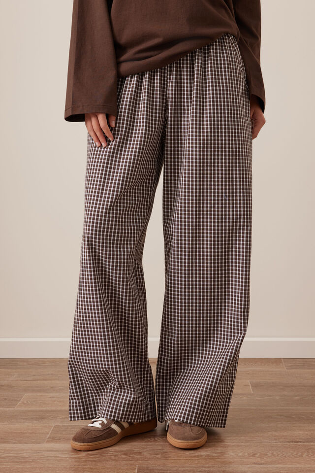 The Lounge Pant, CHOCOLATE CHECK