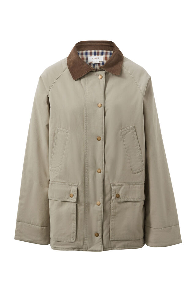 Barn Jacket, ASH GREEN