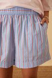 Mila Short, BLUE RED WHITE STRIPE - alternate image 7