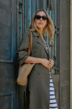 Classic Trench Coat, MILITARY GREEN - alternate image 1