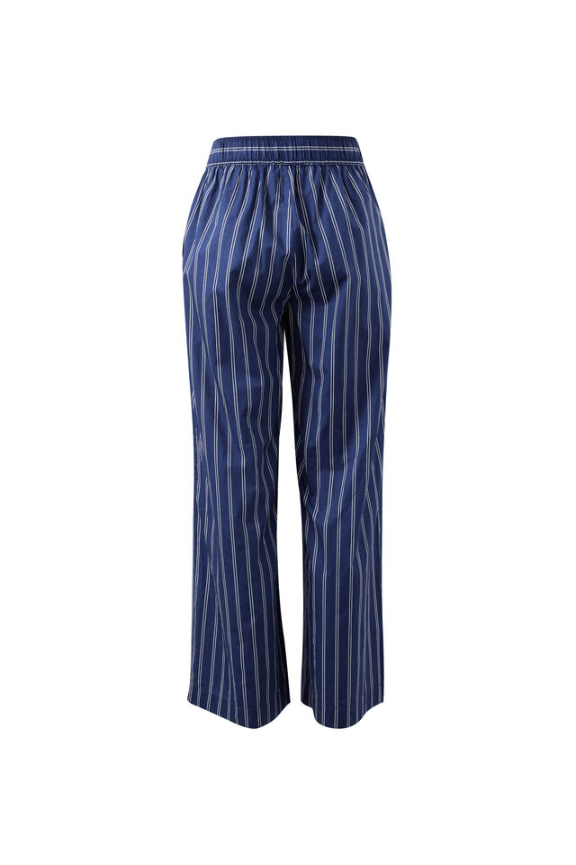 The Lounge Pant, PRUSSIAN BLUE STRIPE
