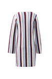 Chloe Stripe Knit Mini Dress, BLUE WINE STRIPE - alternate image 2