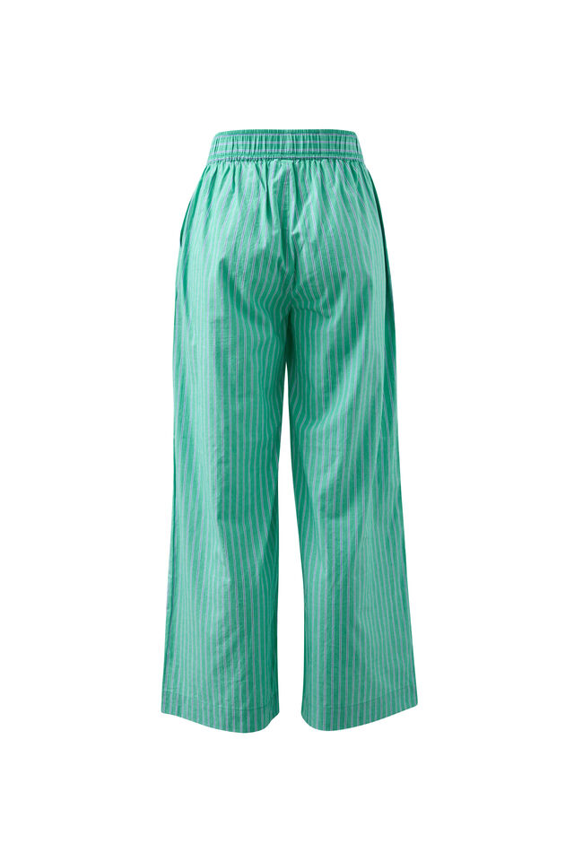 The Lounge Pant, ZESTY GREEN TRIPLE STRIPE