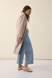 Longline Soft Coat In Recycled Blend, CAMELETTE - alternate image 3