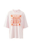 Liv Oversized Tee, SUNFADED TINT/ISLAND SCARF PRINT - alternate image 2