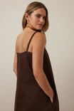 Remy Strappy Midi Dress, CHOCOLATE - alternate image 4