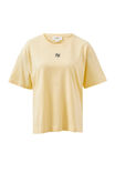 Stevie Slouchy Tee, SUNNY YELLOW/FRENCH NAVY EMBROIDERY - alternate image 2