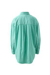 Peta Oversized Shirt, ZESTY GREEN TRIPLE STRIPE - alternate image 3