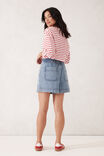 Darcy Relaxed Everyday Short, WASHED VINTAGE BLUE - alternate image 3