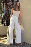 Wide Leg Patch Pocket Jean, FRESH ECRU - alternate image 1