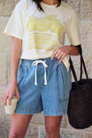 WASHED VINTAGE BLUE