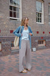 The Lounge Pant, TOFFEE CHECK - alternate image 5
