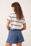 Relaxed Everyday Short, WASHED INDIGO - alternate image 3
