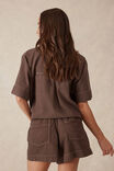 Relaxed Everyday Short, MOCHA TWILL - alternate image 5