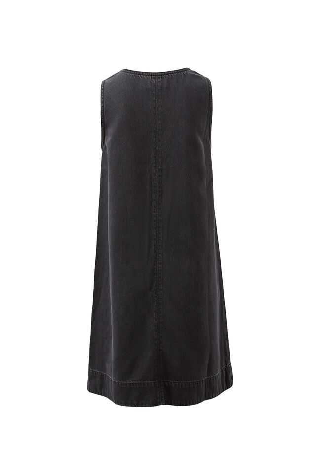 Emme Shift Dress, WASHED BLACK