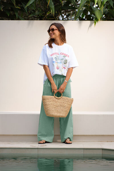 Tully Boyfriend Tee, HOTEL CERES PRINT