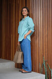 Forward Seam Jean, MID INDIGO - alternate image 1