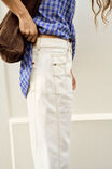 Demi Barrel Jean, ECRU - example image 5