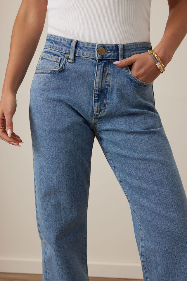 Sydney Straight Leg Jean, VINTAGE BLUE