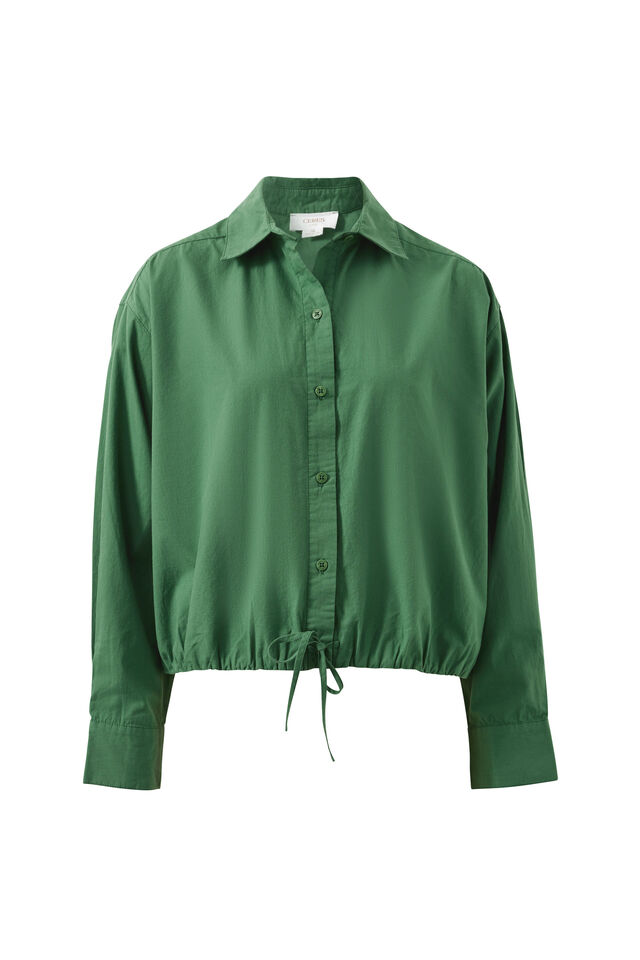 Clover Tie Shirt, BASIL