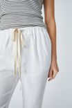 Linen Pant, WARM WHITE - alternate image 4