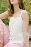 Folk Top, WHITE - alternate image 3