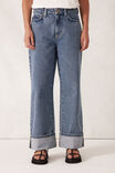 Loose Cuff Jean, WORN BLUE - alternate image 4