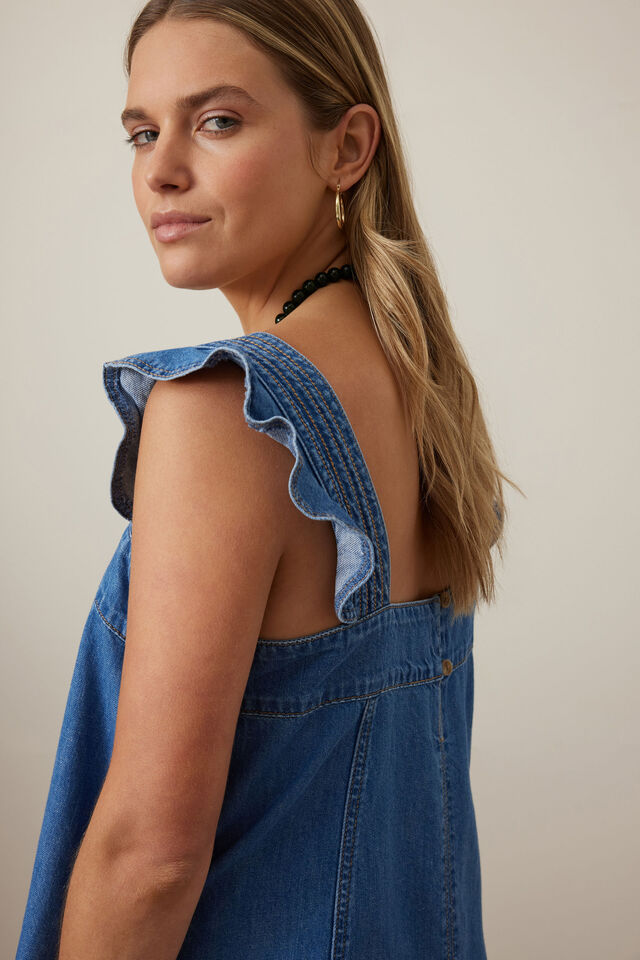 Nola Midi Dress, FRESH INDIGO