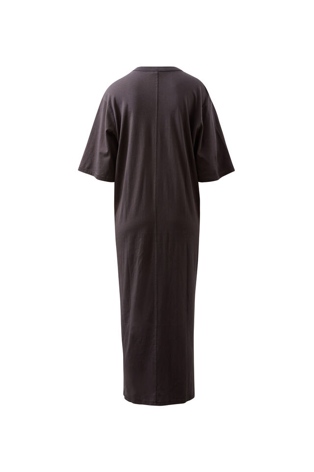 Abby Tee Dress, PHANTOM/CERES SUNSET PALMS