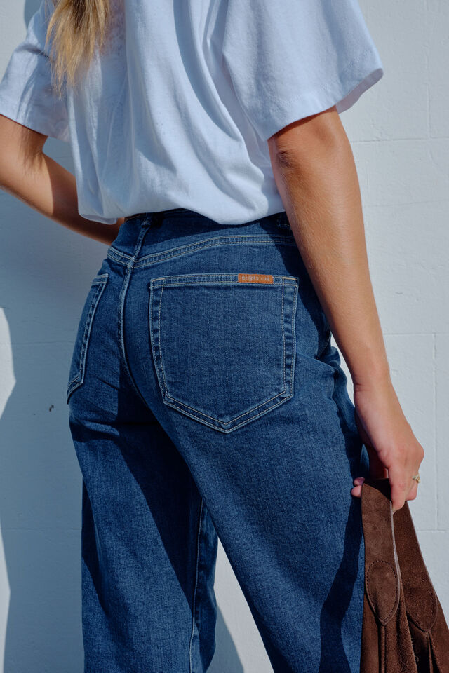 Sydney Straight Leg Jean, FRESH INDIGO