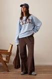 Sunday Jersey Pant, BRUNETTE BROWN - alternate image 1
