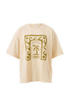 Boyfriend Tee, SHELL PINK/CERES STARS AND WAVES - alternate image 2