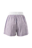 Mila Short, WINE BLUE SMALL STRIPE - alternate image 3