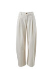Gemma Pleat Pant, EGGSHELL - example image 2