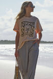 Boyfriend Tee, SHELL PINK/CERES STARS AND WAVES - alternate image 4