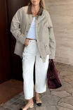 Maggie Tapered Barrel Jean, FRESH ECRU - alternate image 6