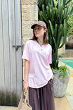 SUNFADED PINK MONOGRAM EMBROIDERY