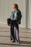 Oversized Denim Trucker, VINTAGE BLUE - alternate image 3