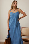 Remy Strappy Midi Dress, NEW VINTAGE BLUE - alternate image 6