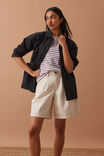 Ava Chore Shacket, WASHED BLACK - alternate image 4