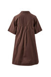 Tilly Mini Swing Dress, CHOCOLATE - alternate image 3
