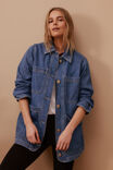The Everyday Jacket, FRESH INDIGO - alternate image 4