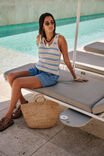 Talulah Knit Tank, POWDER BLUE STRIPE - alternate image 4