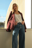 Bloom Slouchy Scoop Tank, WHITE - alternate image 5