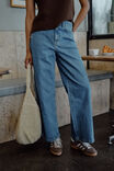 Evie Wide Leg Jean, FRESH INDIGO - alternate image 6